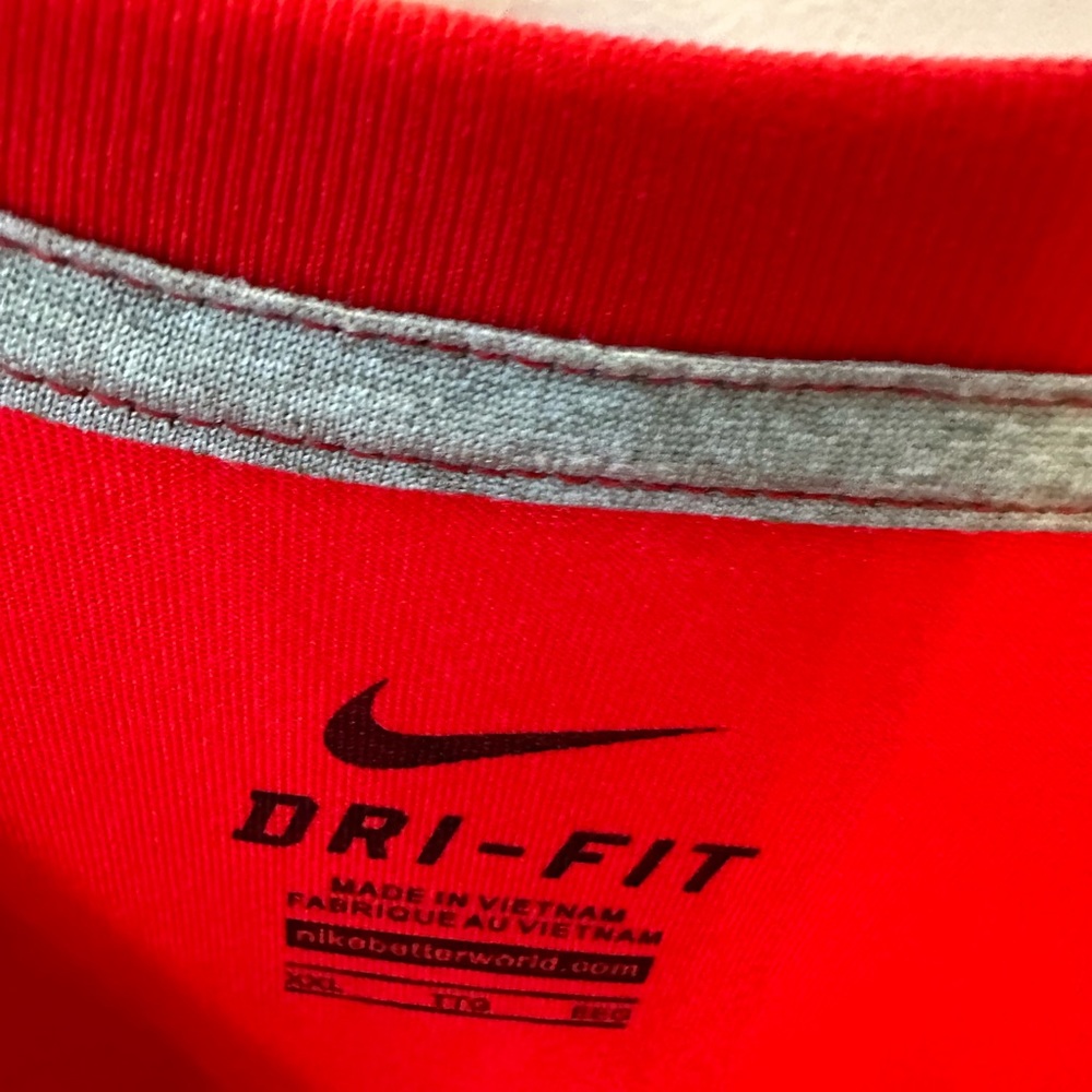 Nike Dri Fit Long Sleeve Rutgers Football Shirt - XXL - Picture 2 of 3